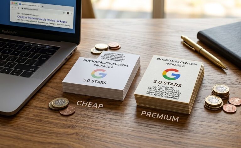 cheap vs premium google review packages