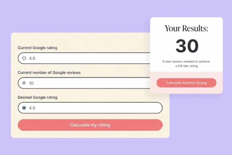 Google Review Calculator
